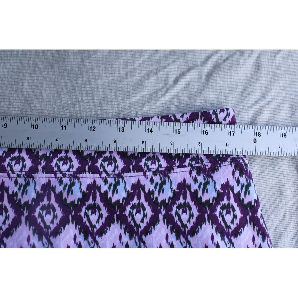 Lot of 2 Tranquility Colorado Clothing Purple Blue Floral Skort Sz Large Active - Picture 5 of 9